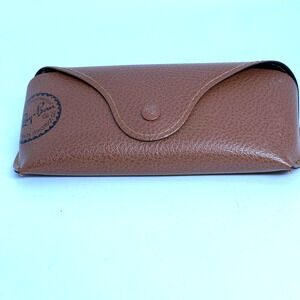 Ray ban Leather Pouch Universal Soft Sunglasses Case